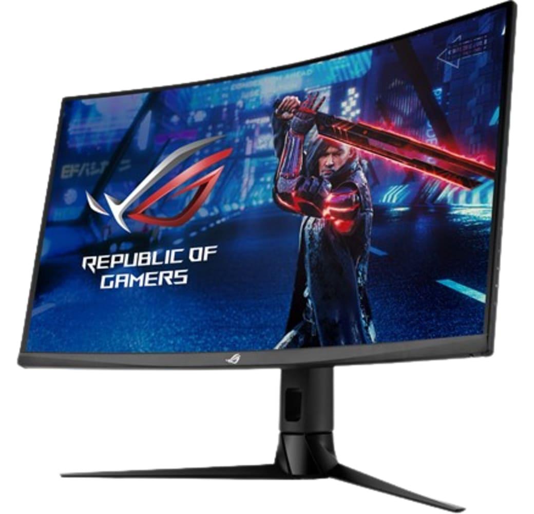 Black Asus - 32" STRIX XG32VC Curved FreeSync WQHD Lift (SOLD) 90LM03S0-B04170.2