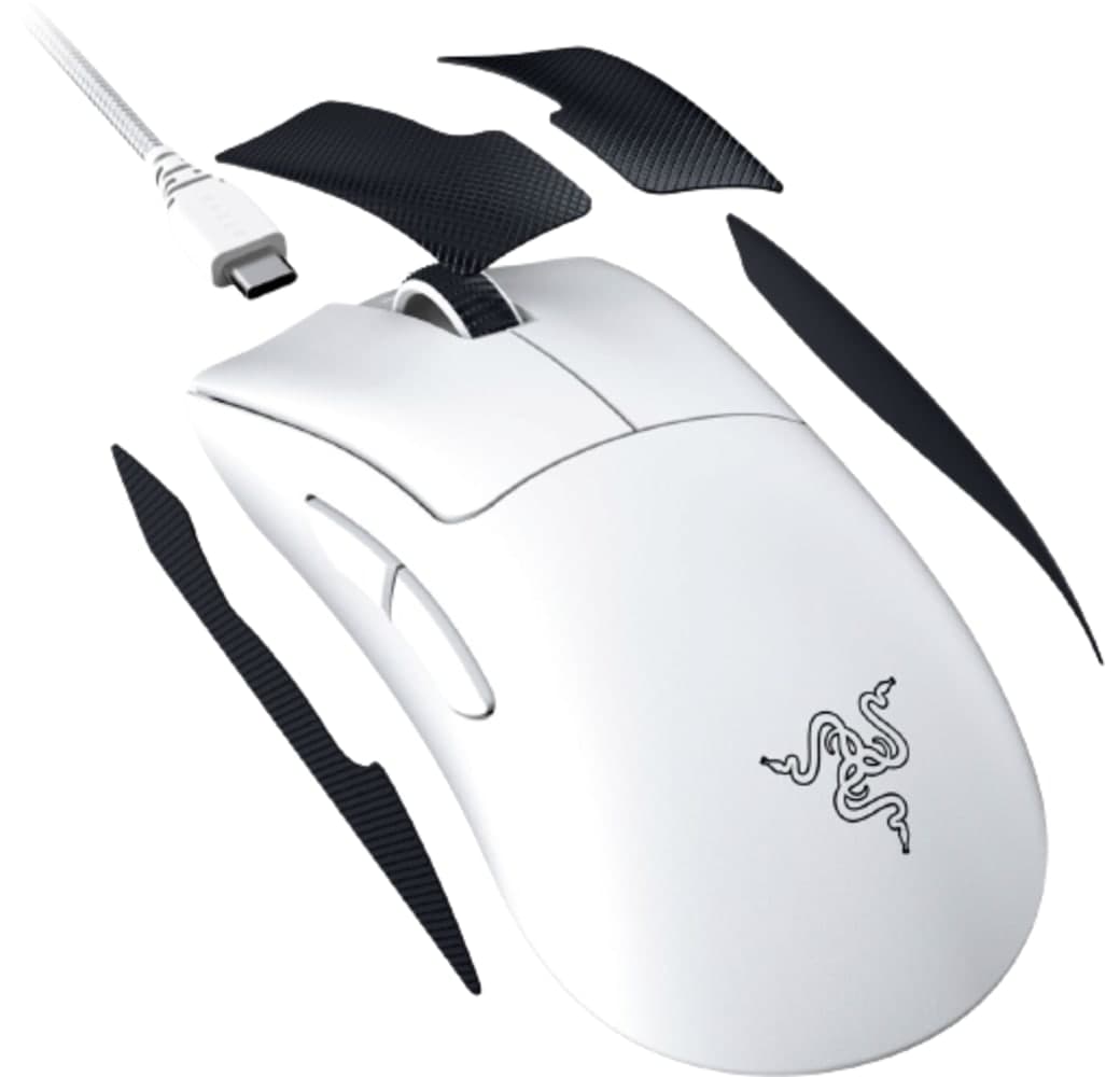 White Razer RAZER Deathadder V3 Pro White (P) .2