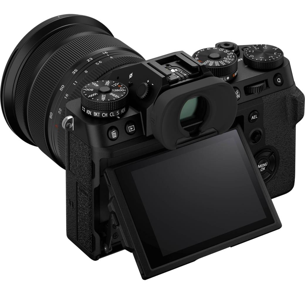 Black Fujifilm X-T5 Systeemcamera, met lens XF 16-80mm f/4 R OIS WR.3