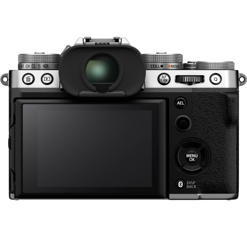 Silver Fujifilm X-T5 Camera Kit with XF 16-80mm f/4 R OIS WR Lens.5