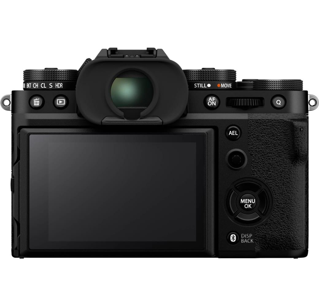 Black Fujifilm X-T5 Systeemcamera, met lens XF 16-80mm f/4 R OIS WR.5