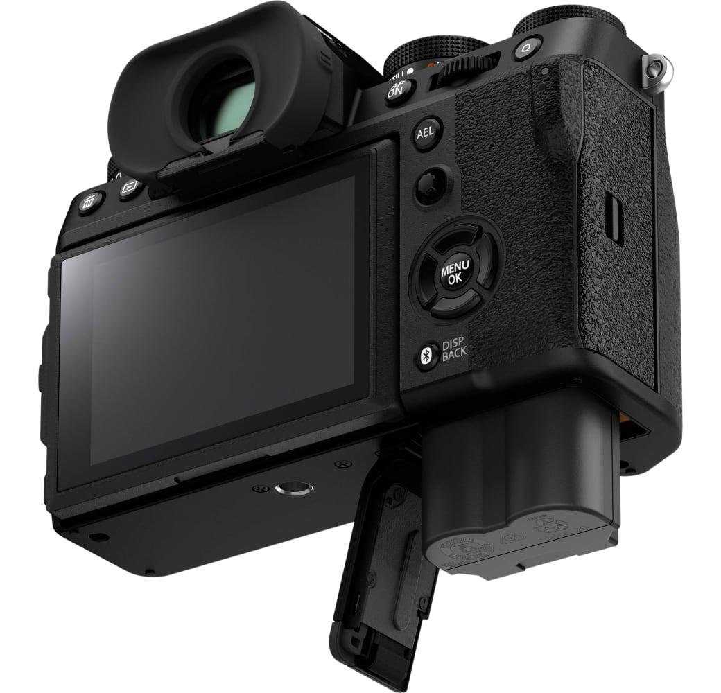 Black Fujifilm X-T5 Systeemcamera, met lens XF 16-80mm f/4 R OIS WR.6