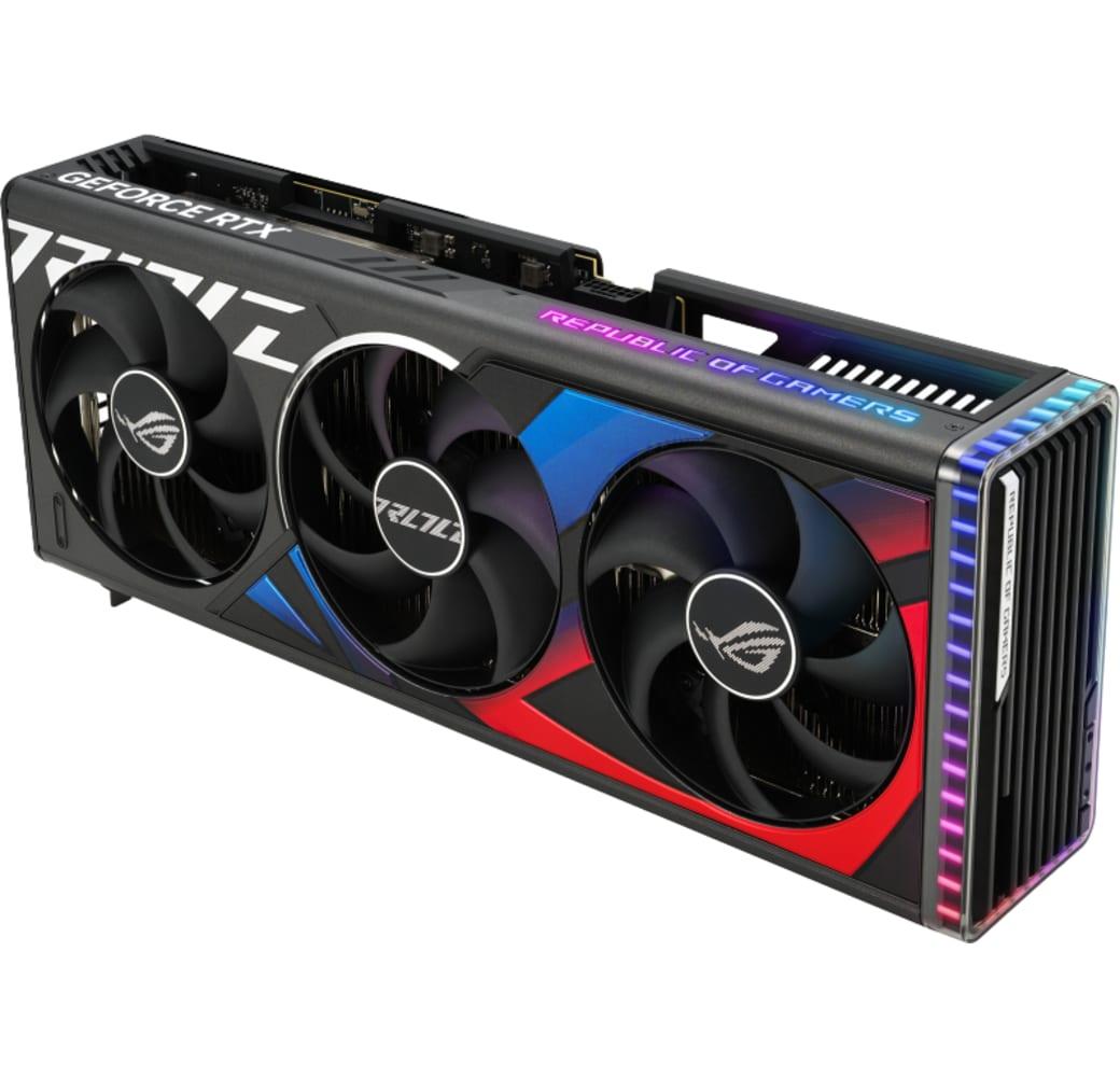 Black Asus GeForce RTX 4090 ROG Strix 24G Graphics Card.3