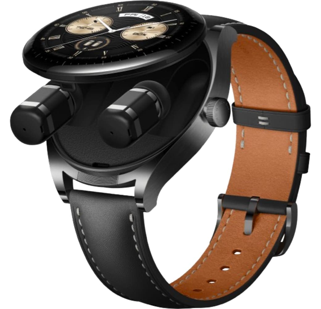 Negro Huawei Watch Buds Smartwatch, Stainless Steel, 47mm.1