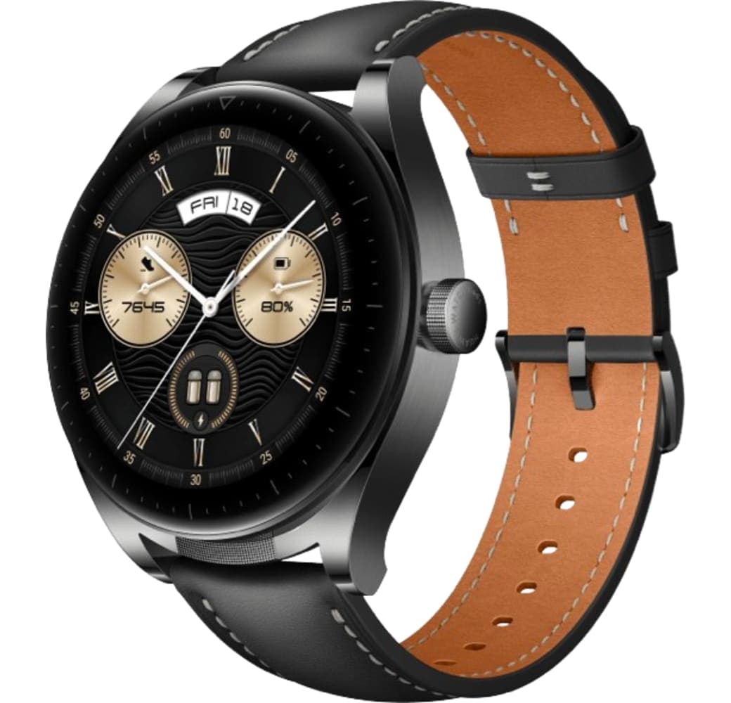 Negro Huawei Watch Buds Smartwatch, Stainless Steel, 47mm.2