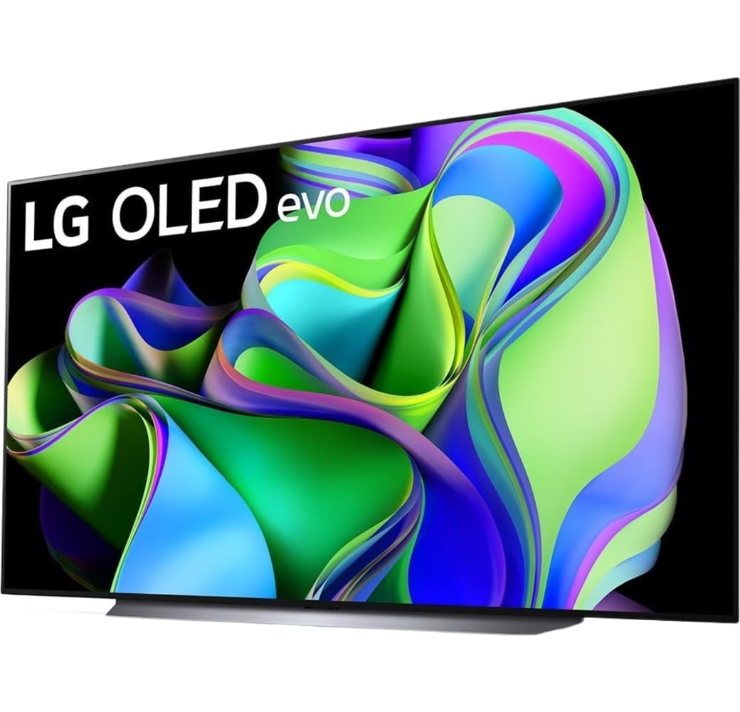 Black LG OLED83C37LA - TV 83" OLED evo 4K.2
