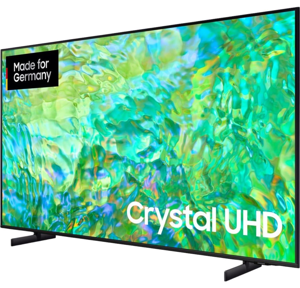 Schwarz Samsung GU43CU8079UXZG - TV 43" Crystal UHD 4K.2