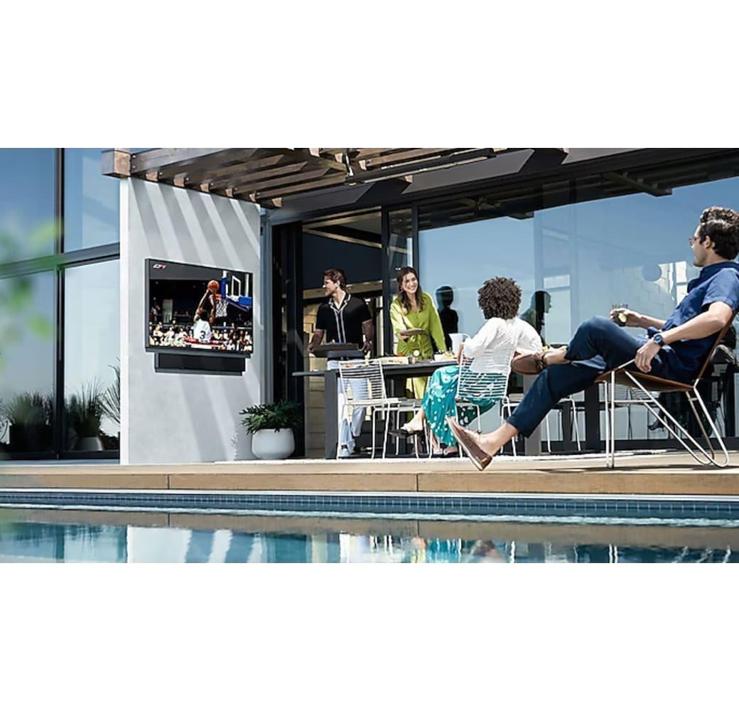 Black Samsung GQ65LST7TGUXZG - TV 65" The Terrace QLED 4K.4