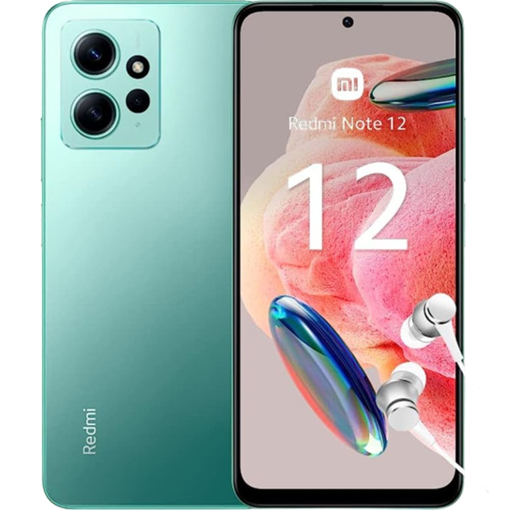 Verda Menta Xiaomi Redmi Note 12 Smartphone - 128GB - Dual SIM.1