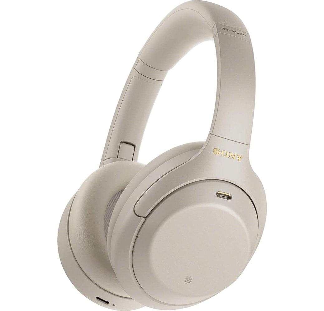 Silber Sony WH-1000 XM4 Noise-cancelling Over-ear Bluetooth Kopfhörer.1