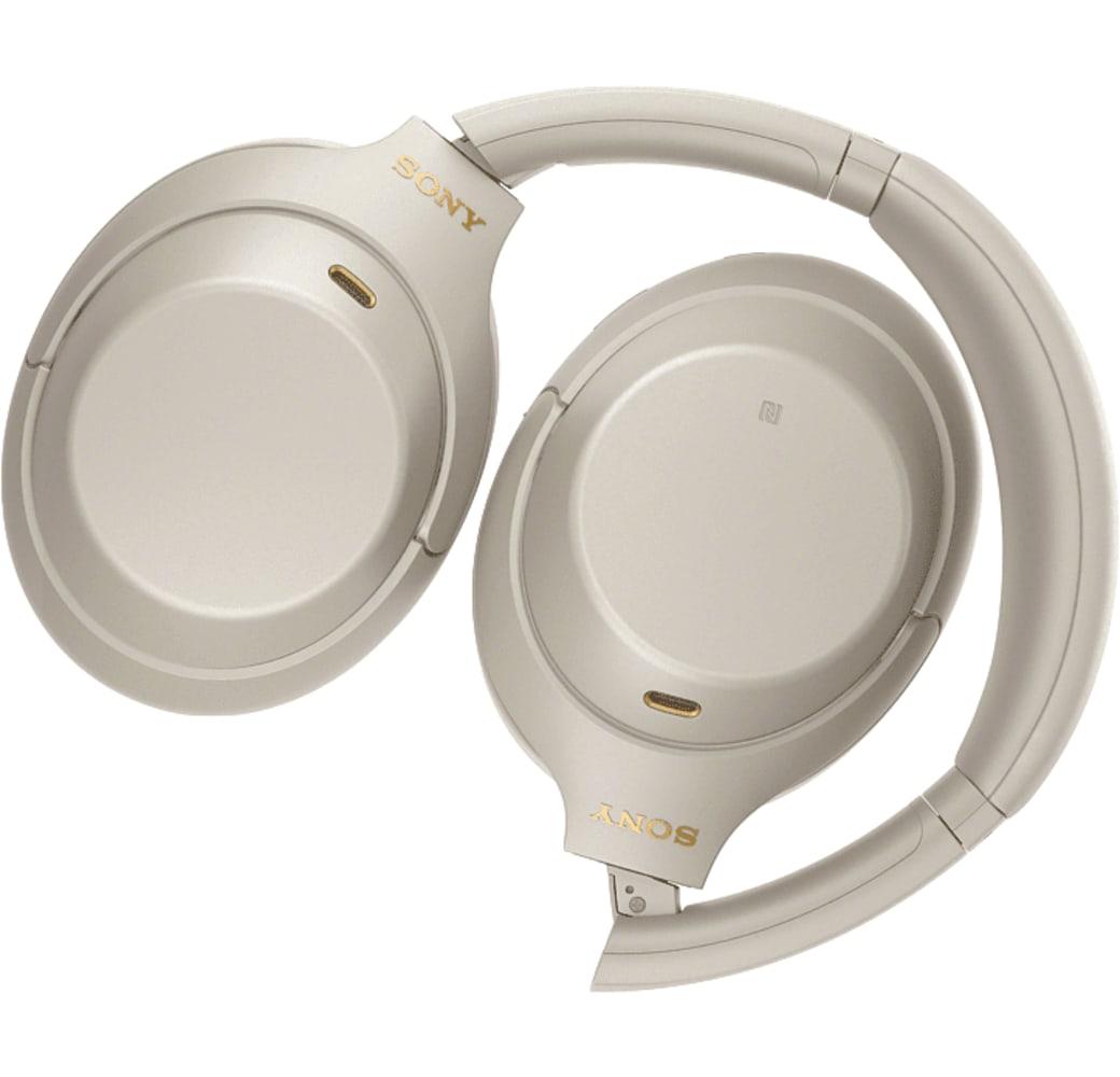 Silber Sony WH-1000 XM4 Noise-cancelling Over-ear Bluetooth Kopfhörer.4