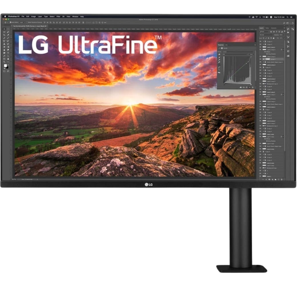 Black LG - 32" LG UltraFine 32UN880-B (32") 32UN880P-B.BEU.1