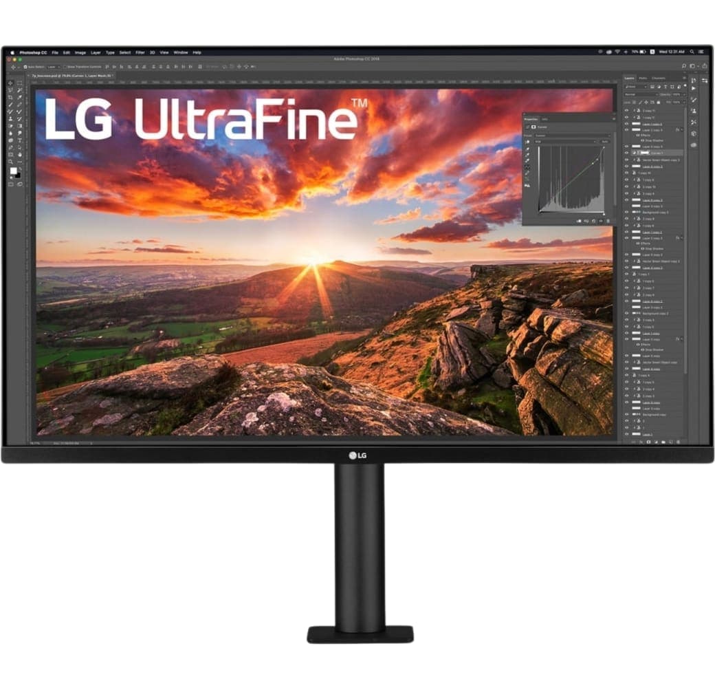 Black LG - 32" LG UltraFine 32UN880-B (32") 32UN880P-B.BEU.2