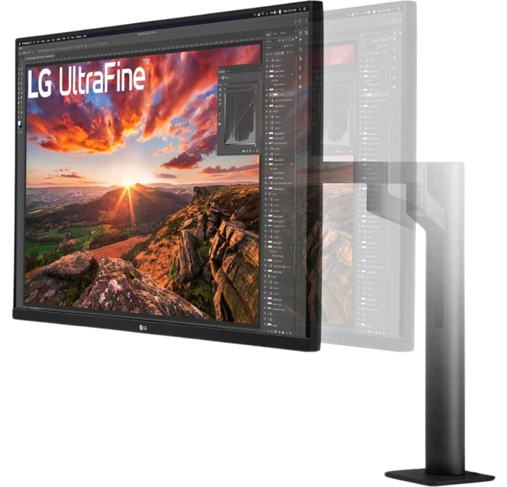Black LG - 32" LG UltraFine 32UN880-B (32") 32UN880P-B.BEU.3