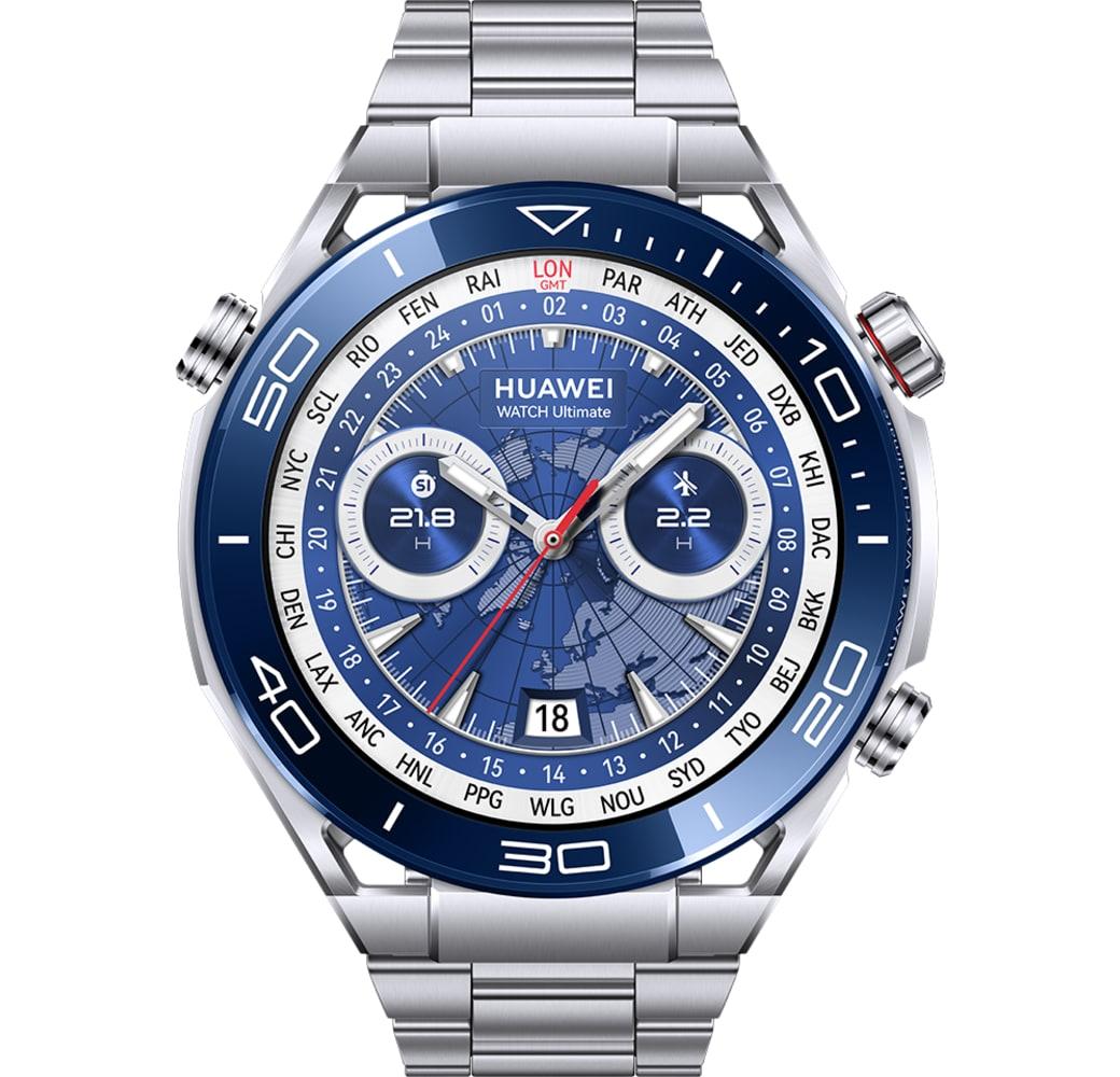 Grau Huawei Watch Ultimate Smartwatch, Stainless Steel, 48mm.2