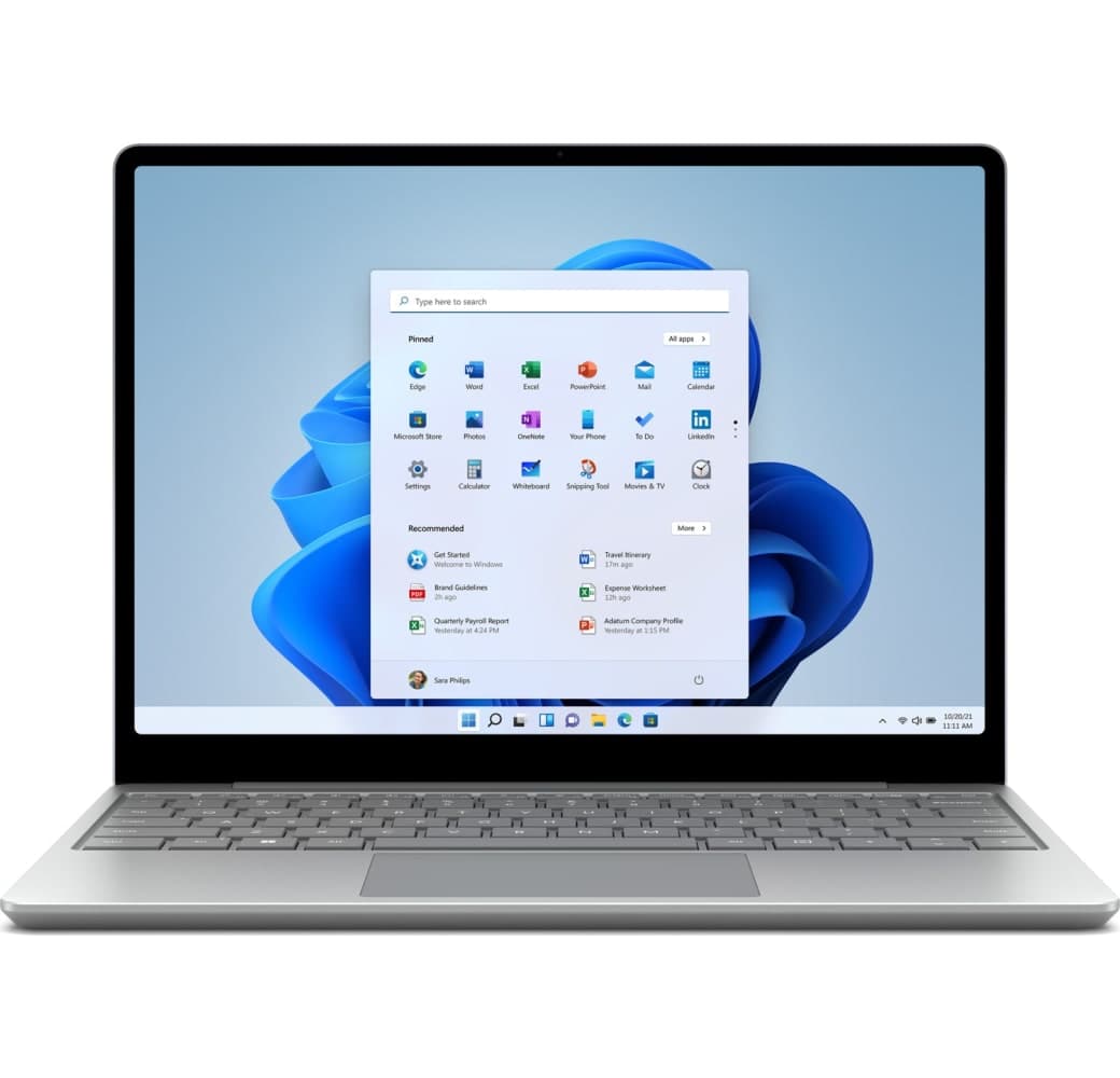 Platin Microsoft Surface Laptop Go 2 - Intel® Core™ i5-1135G7 - 8GB - 256GB SSD - Intel® Iris® Xe.1