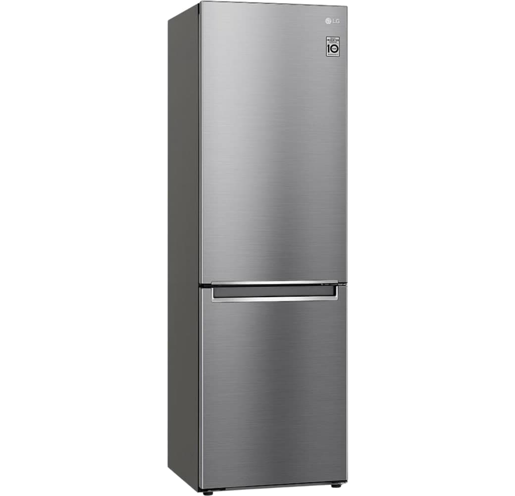 Stainless Steel LG GBB61PZGCN1 Fridge Freezer Combo .1