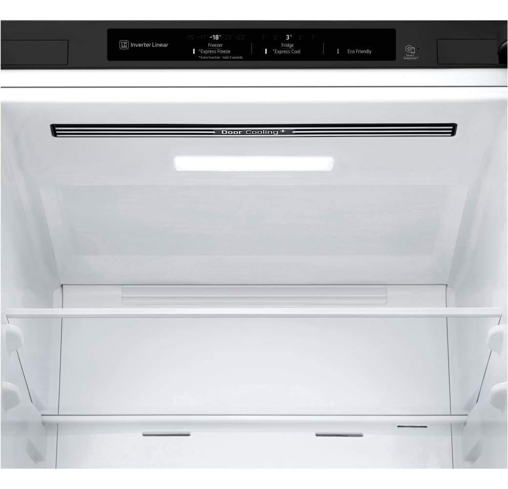 Schwarz LG GBP62MCTBC Kühlgefrierkombination.2