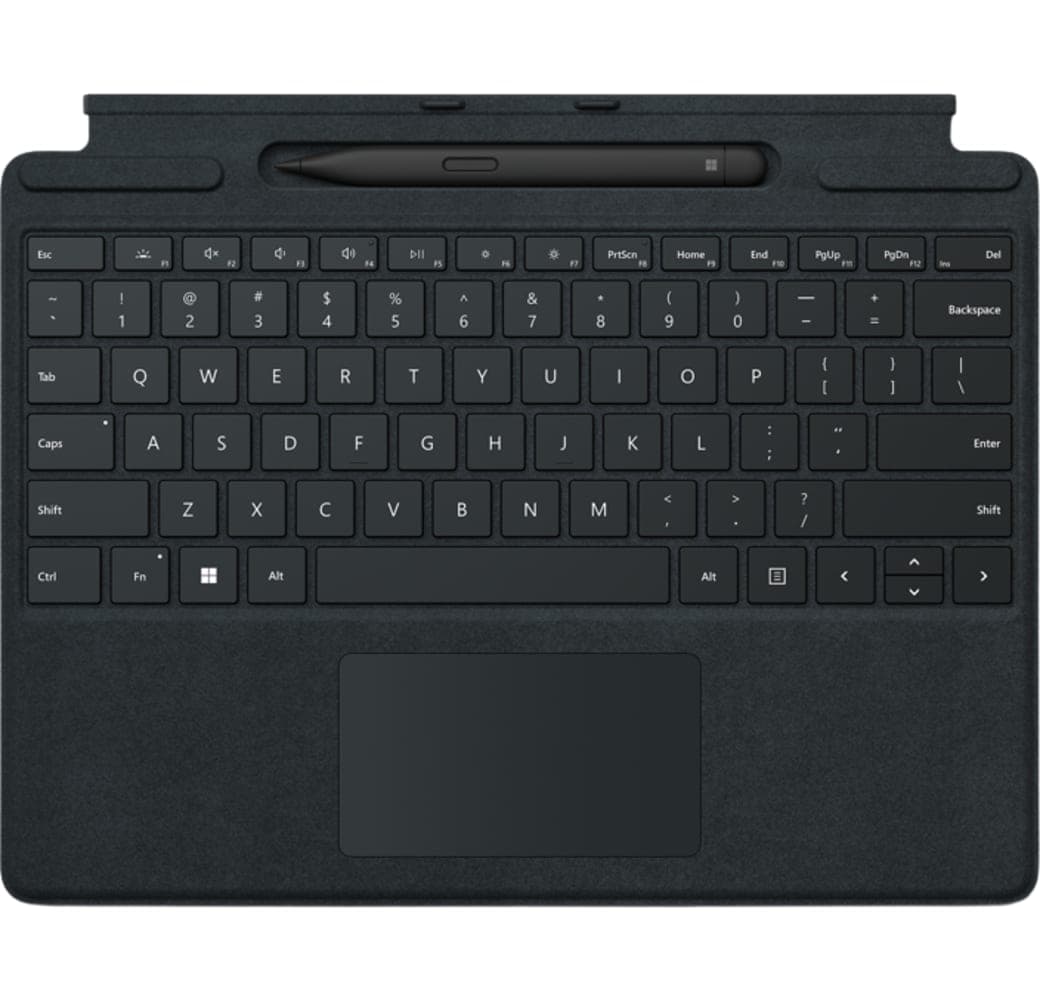 Black Microsoft Surface Pro Signature Keyboard with Slim Pen 2.1