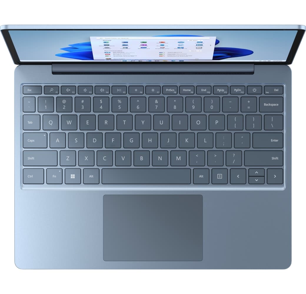 Ice Blue Microsoft Surface Laptop Go 2 Laptop - Intel® Core™ i5-1135G7 - 8GB - 256GB SSD - Intel® Iris® Xe Graphics - German (QWERTZ).4