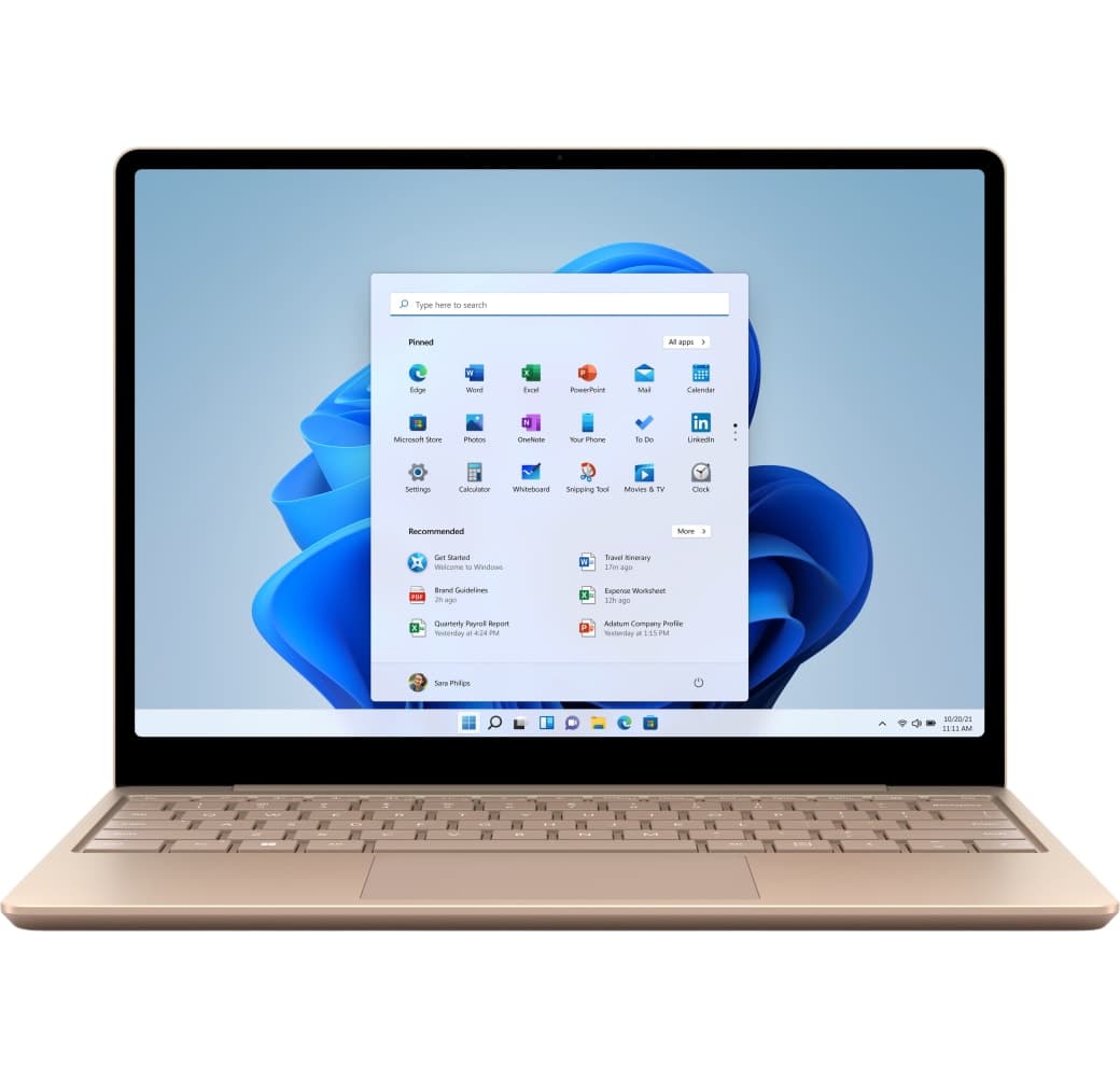 Sandstein Microsoft Surface Laptop Go 2 Laptop - Intel® Core™ i5-1135G7 - 8 GB - 256 GB SSD - Intel® Iris® Xe Grafik - Deutsch (QWERTZ).1