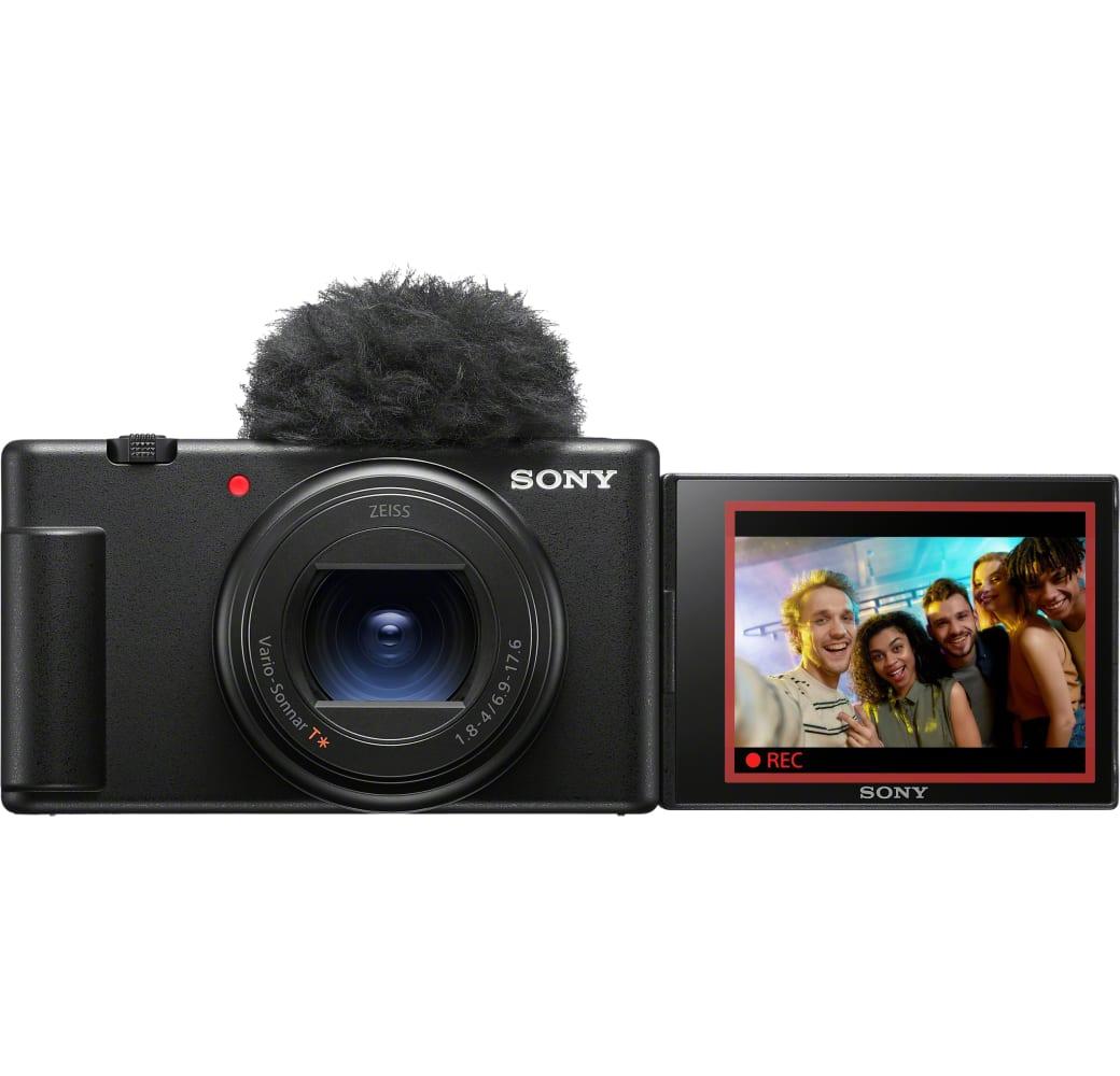Black Sony ZV-1 Mark Vlogging Camera.1