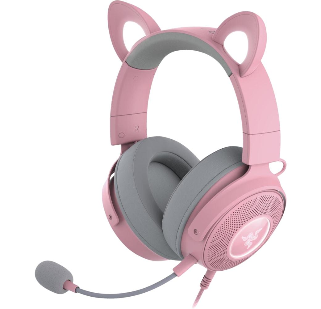 Pink Razer Kraken Kitty Edition V2 Pro Over-ear Gaming Headphones.1
