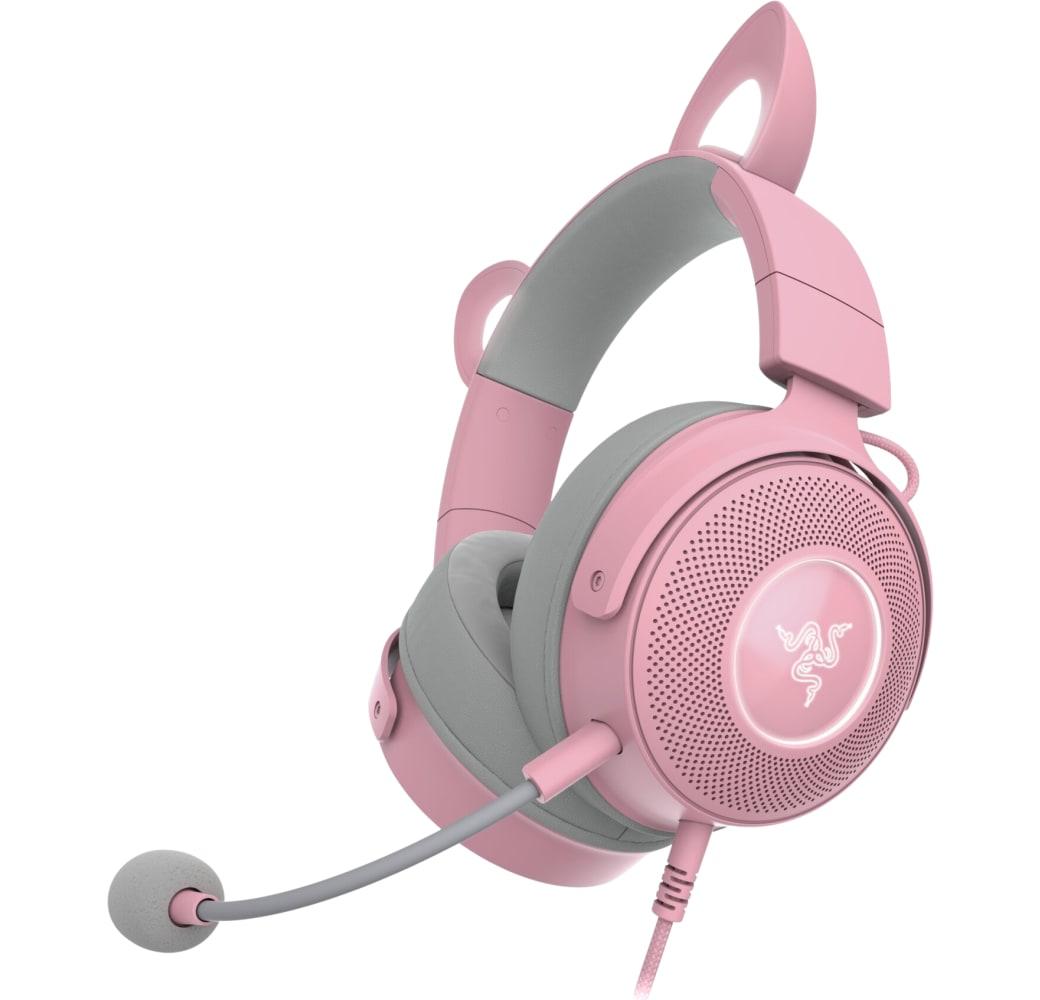Pink Razer Kraken Kitty Edition V2 Pro Over-ear Gaming Headphones.2