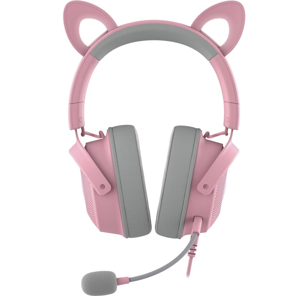 Pink Razer Kraken Kitty Edition V2 Pro Over-ear Gaming Headphones.4