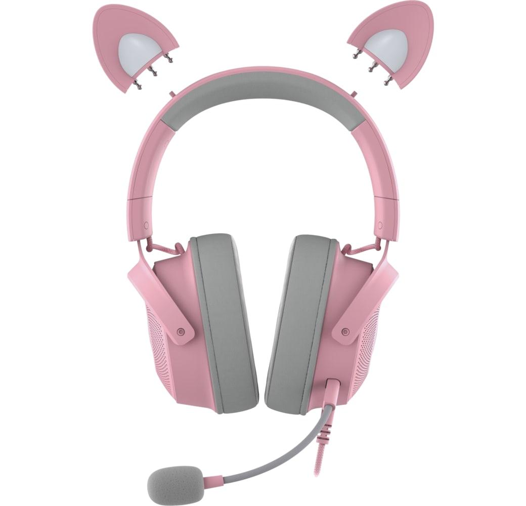 Pink Razer Kraken Kitty Edition V2 Pro Over-ear Gaming Headphones.5