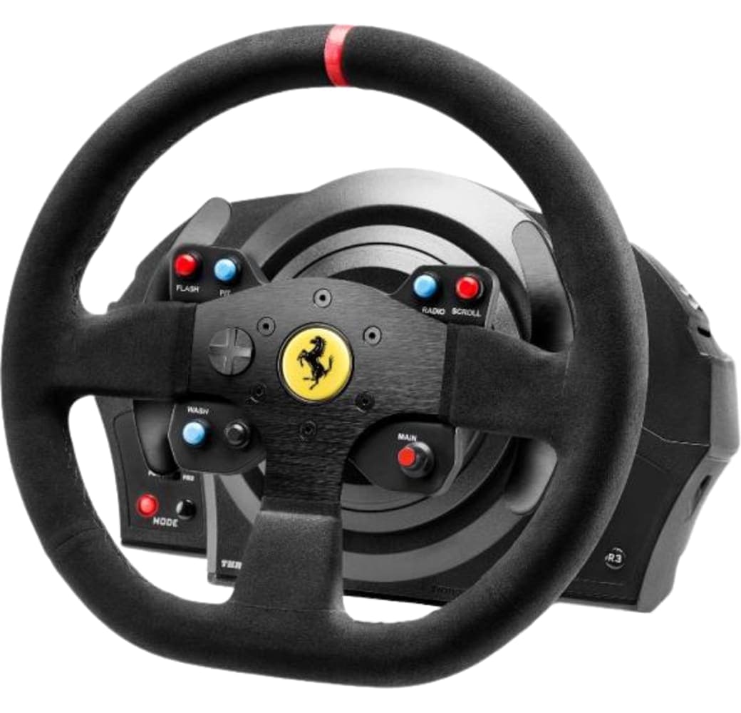 Schwarz Thrustmaster T300 Ferrari Racing Steering Wheel.5
