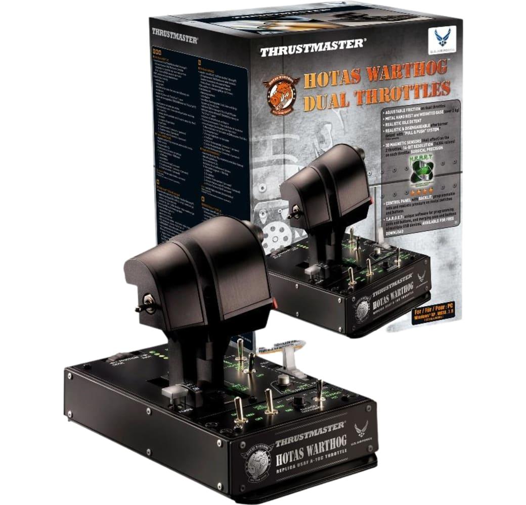 Zwart Thrustmaster Hotas Warthog Dual Throttle Joystick.4