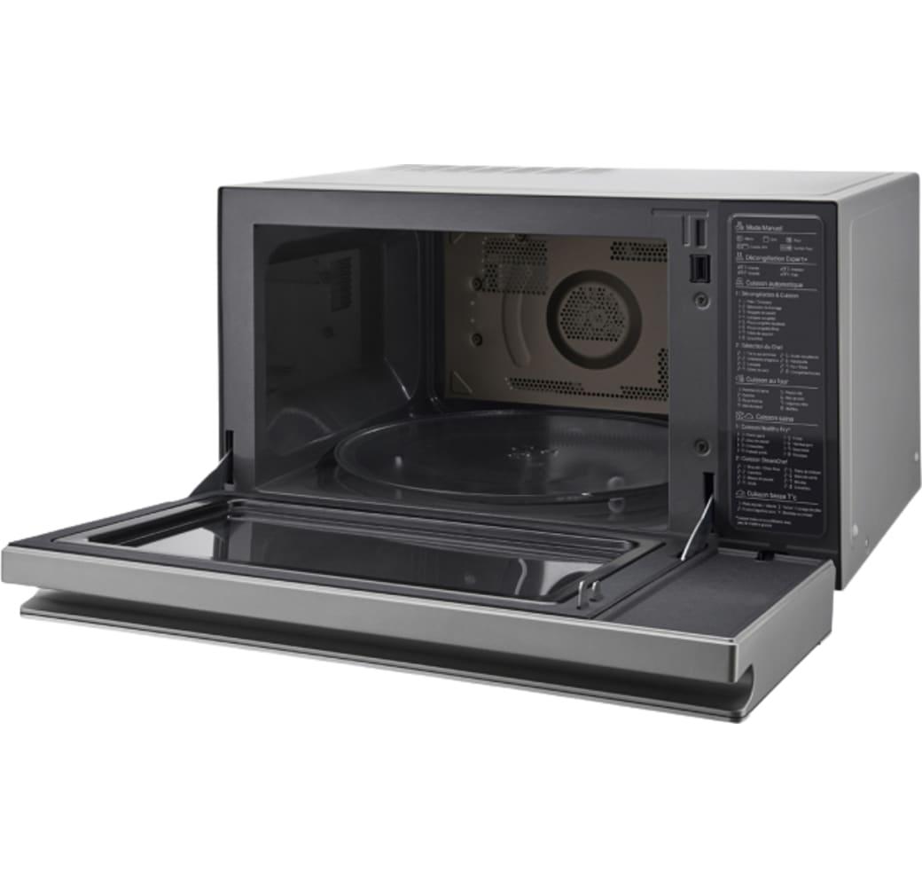 Silber LG MJ3965ACS NeoChef Hybrid-Heißluftofen.3