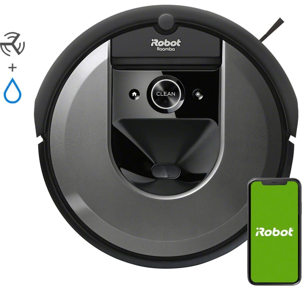 Charcoal iRobot Roomba i8178 Vacuum & Mop Robot Cleaner.2