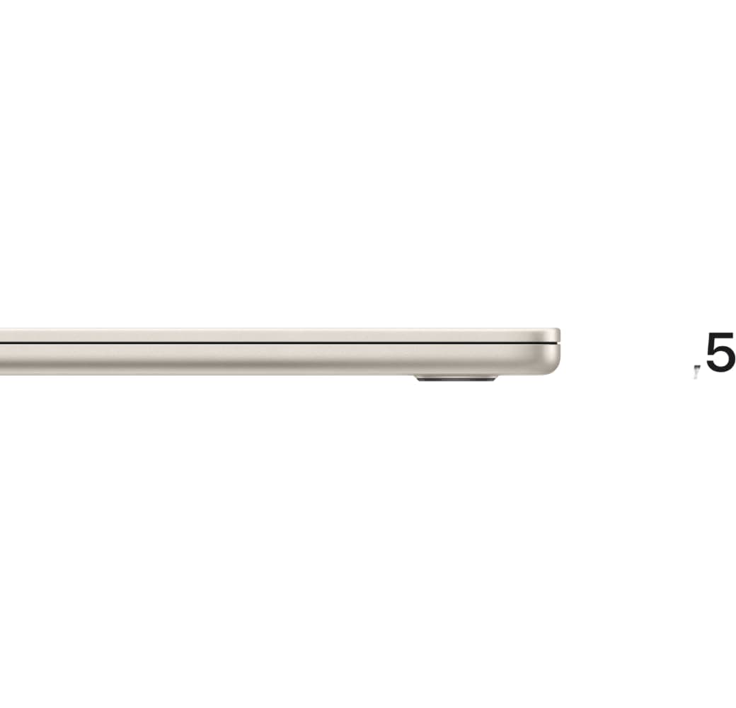 Sternenlicht MacBook Air 15" - Apple M2 Chip 8GB Arbeitsspeicher 256GB SSD Integrierte 10-core GPU.3