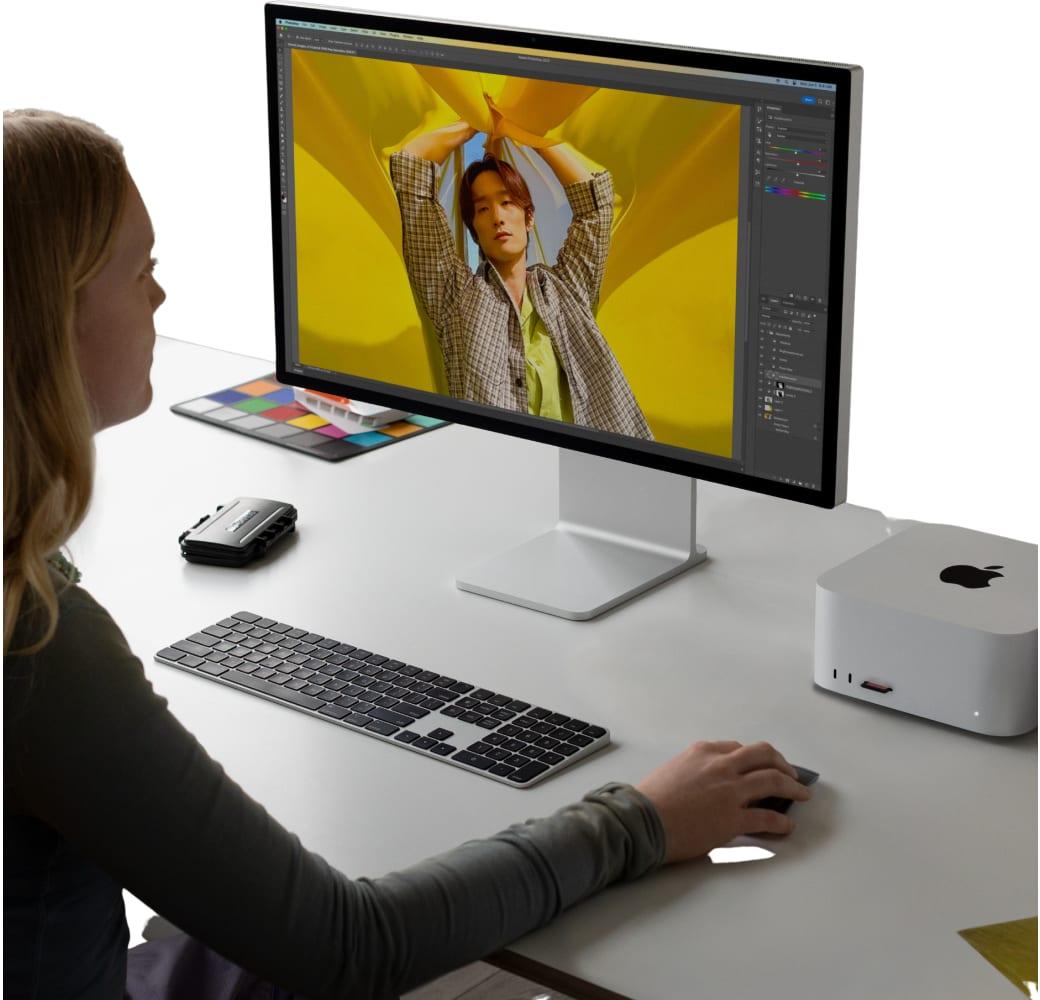 Silver Mac Studio Mini-PC - Apple M2 Max Chip 32GB Memory 512GB SSD Integrated 30-core GPU.5