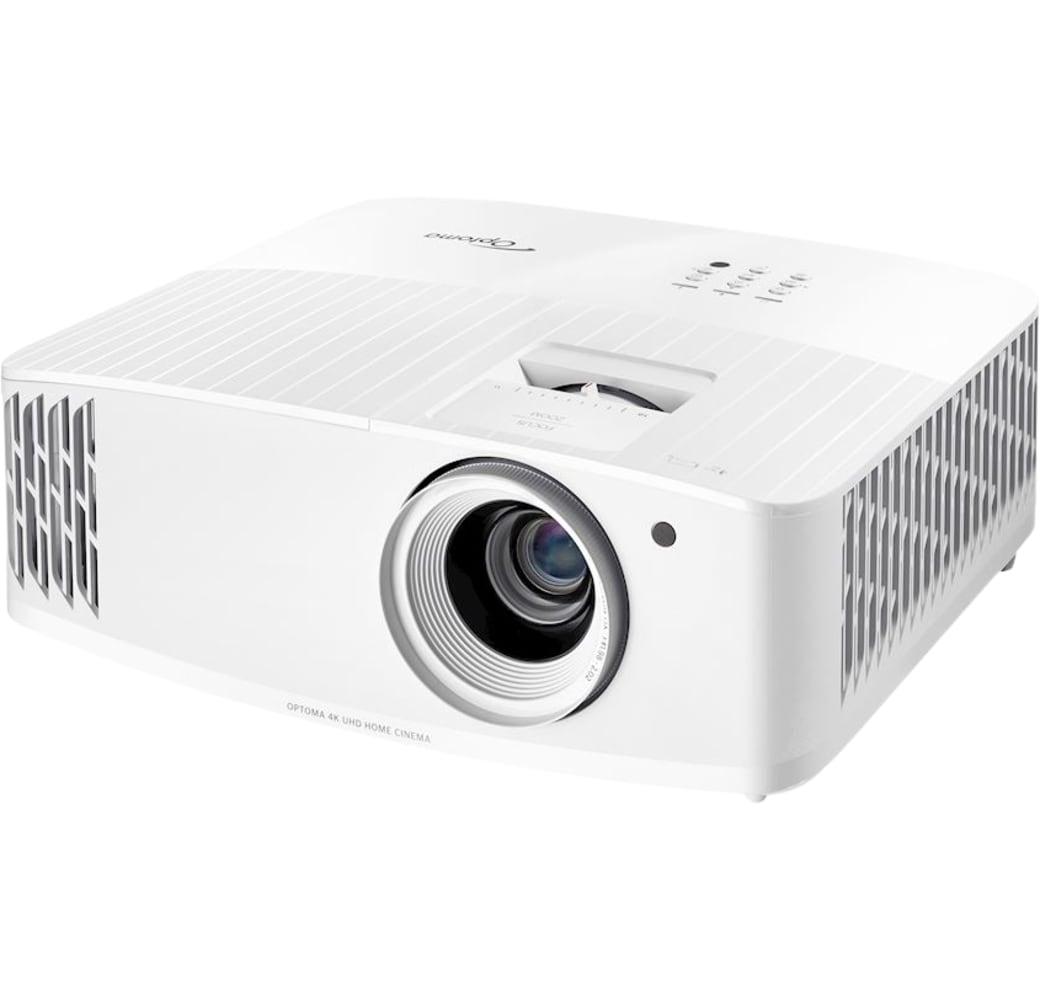 White Optoma UHD35x DLP Projector - 4K UHD.4
