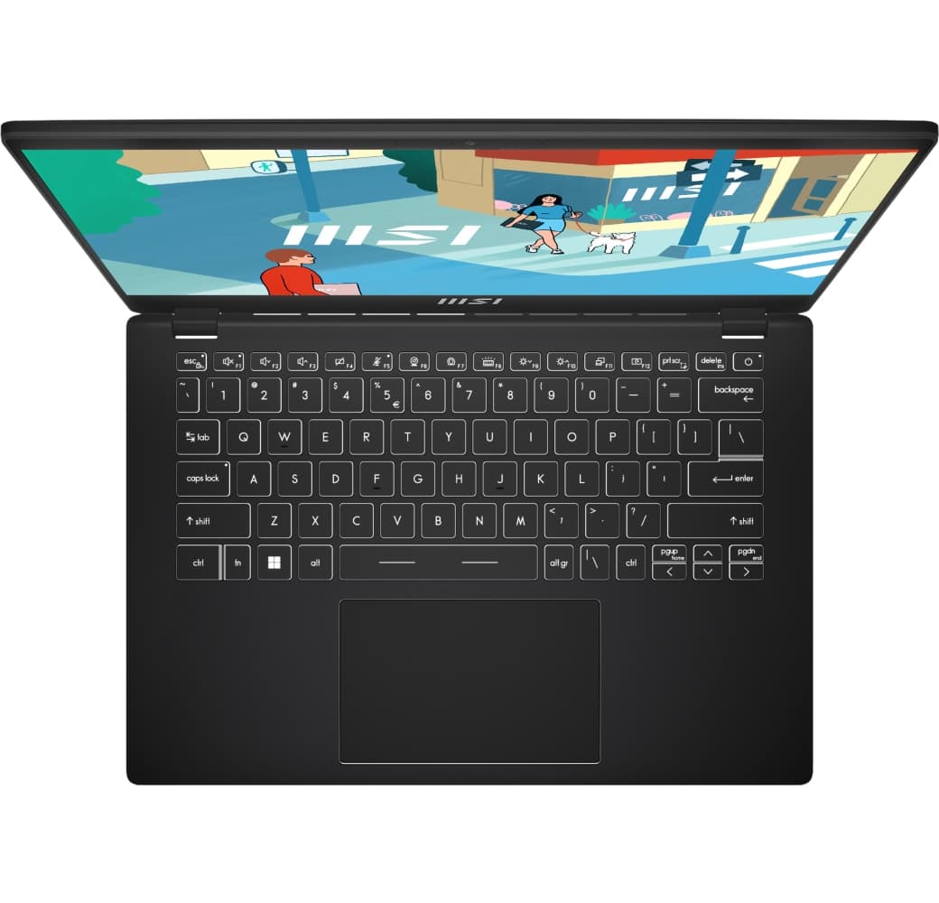 Black MSI Modern 14 C13M-420NL Laptop - Intel® Core™ i7-1335U - 16GB - 512GB SSD - Intel® Iris® Xe Graphics.2