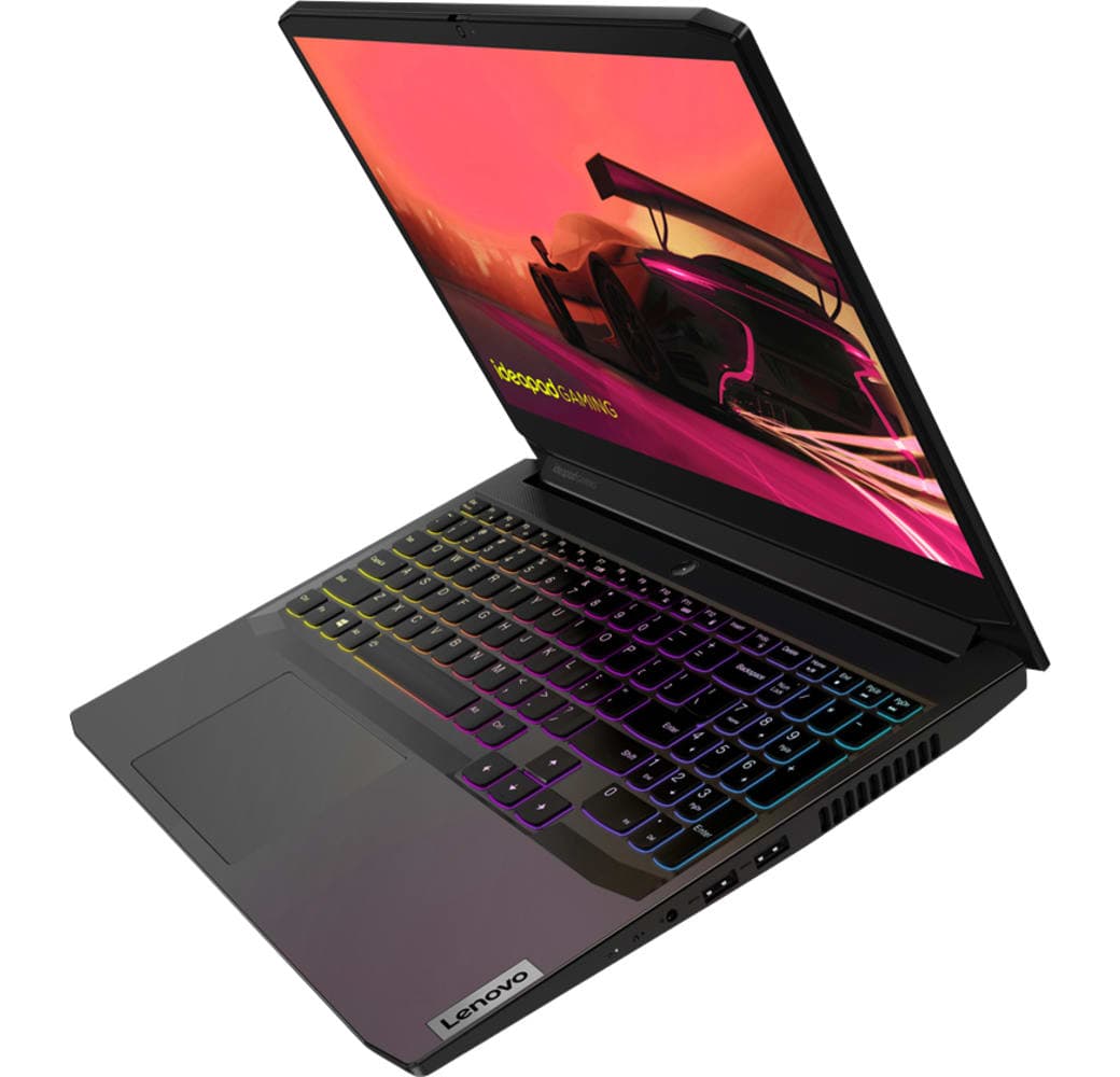 Black Lenovo IdeaPad Gaming 3 Gaming Laptop - AMD Ryzen™ 5 5600H - 16GB - 512GB SSD - NVIDIA® GeForce® RTX 3060.3
