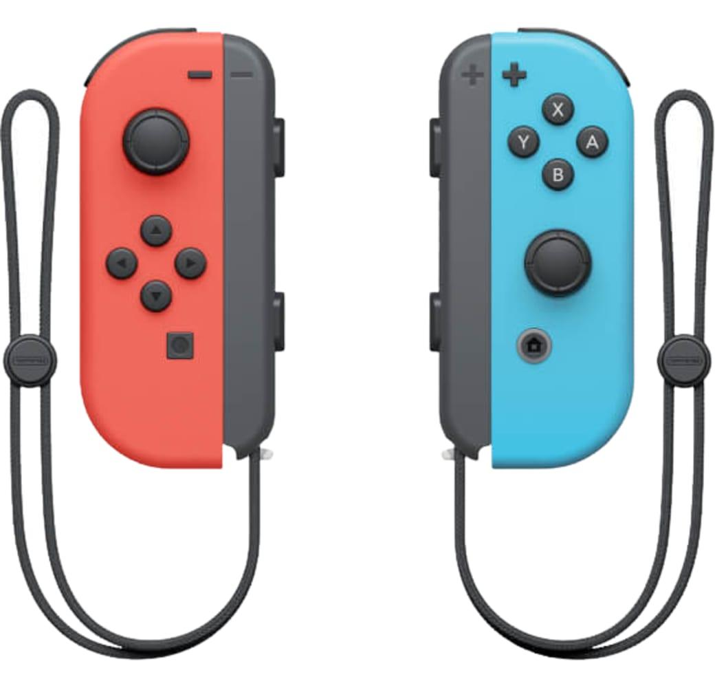 Neonrot/Neonblau Nintendo joy-con (l/r) drahtlose Controller.1