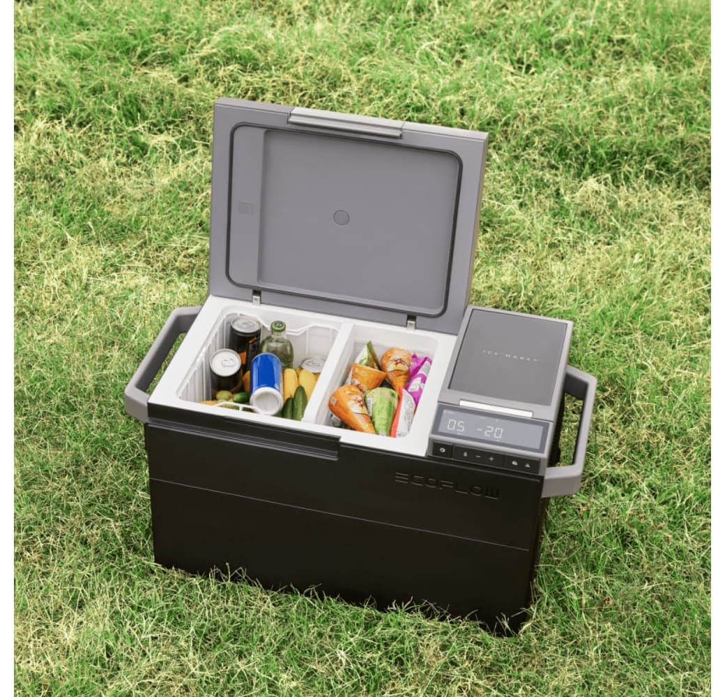 Black Ecoflow Glacier Portable Fridge.2