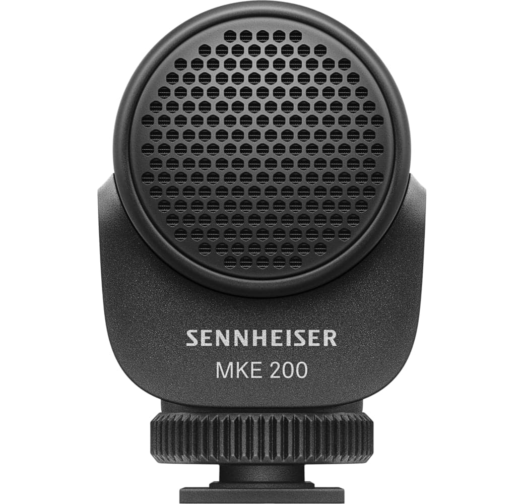 Black Sennheiser Camera microphone MKE 200.2