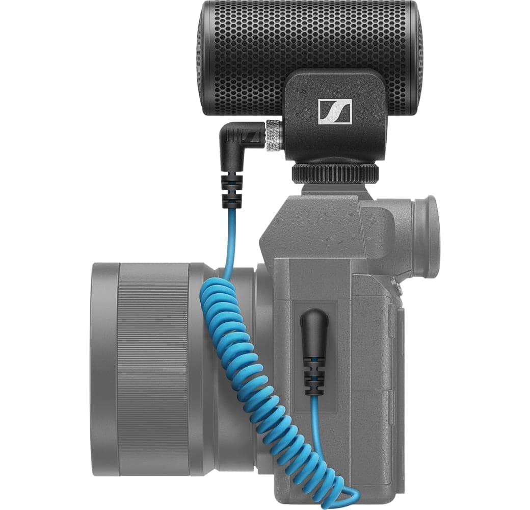 Black Sennheiser Camera microphone MKE 200.4