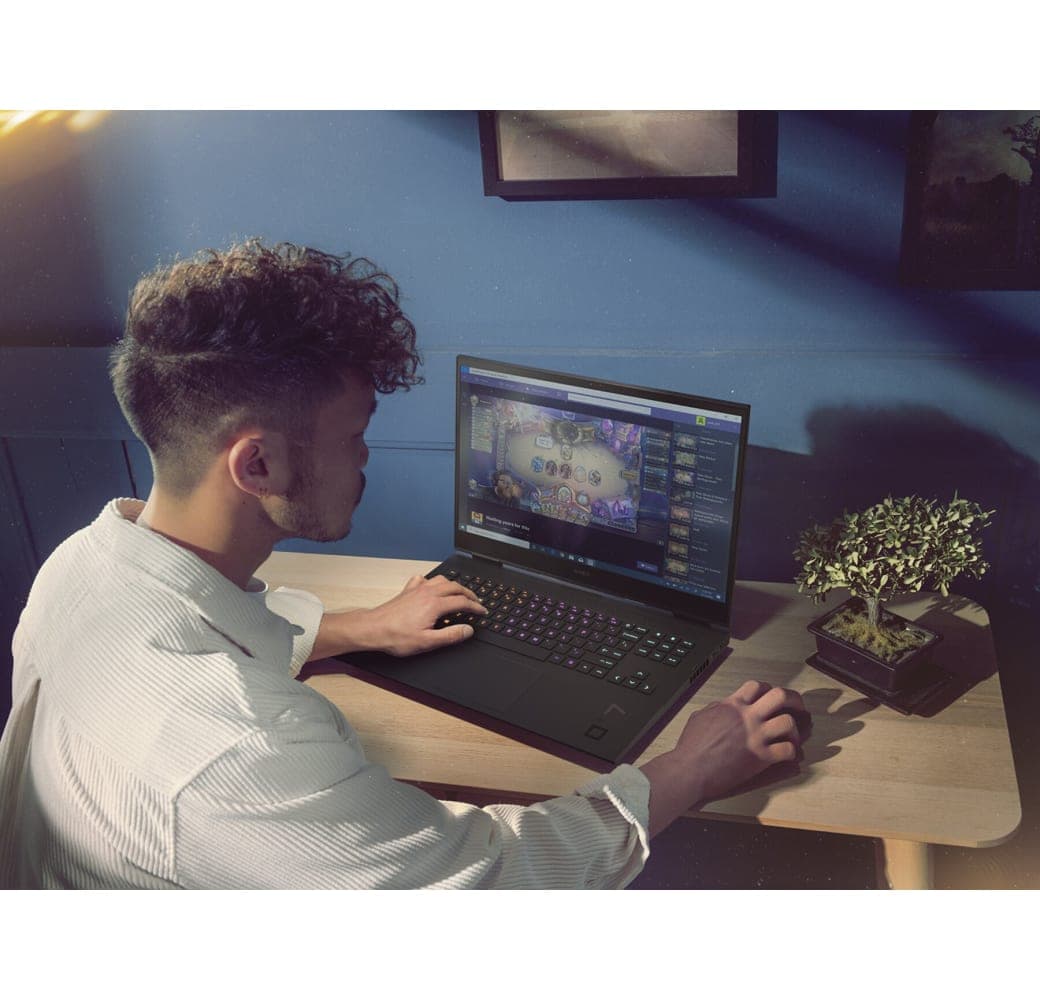 Black HP Omen 17-ck1009nd Gaming Laptop - Intel® Core™ i7-12700H - 16GB - 1TB SSD - NVIDIA® GeForce® RTX 3070 Ti.5