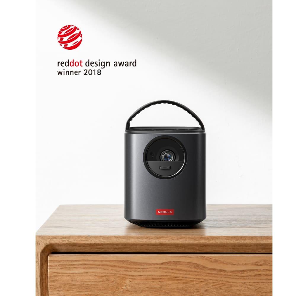 Black Anker Mars 2 Pro Mini Projector - HD.3