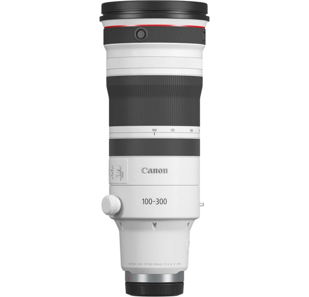 White Canon RF 100-300mm f/2.8 L IS USM Canon RF.3