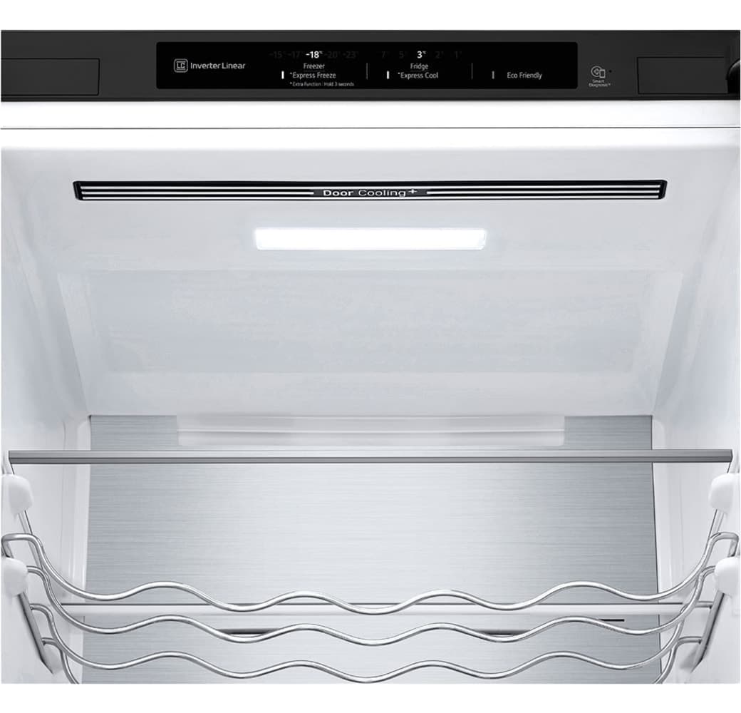 Black LG GBB72MCVCN1 Fridge Freezer Combo .4