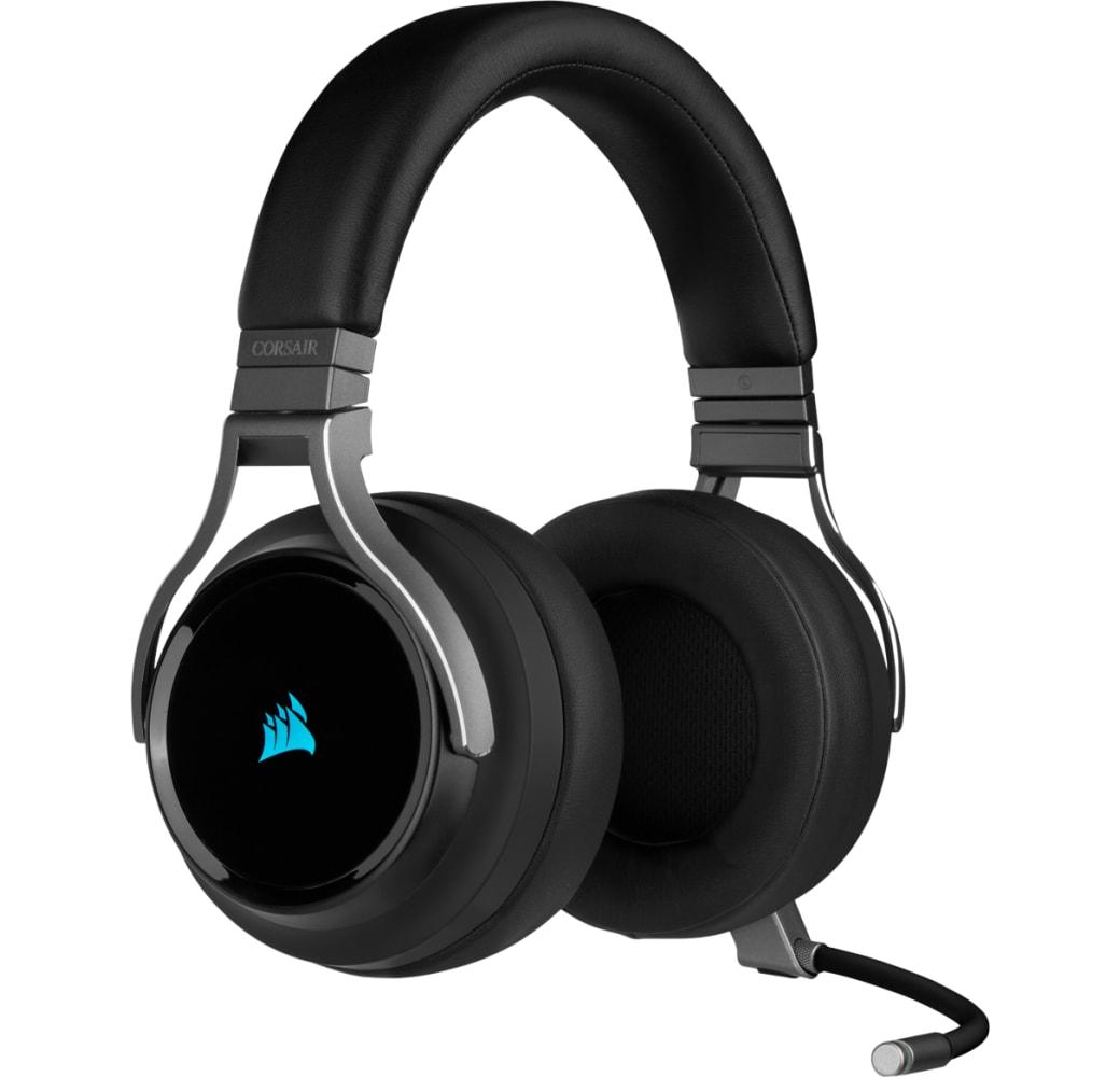 Schwarz CORSAIR Virtuoso RGB Wireless Gaming-Kopfhörer.1