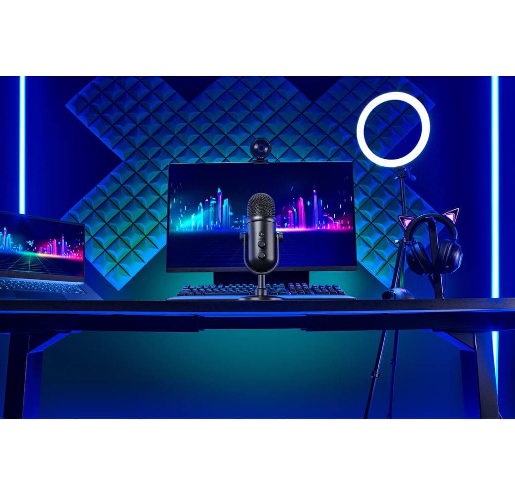 Zwart Razer Seiren V2 Pro Professionele Streaming & Podcast Microfoon.5
