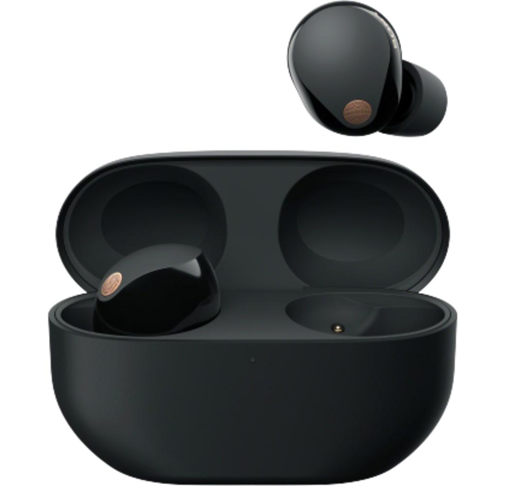 Black Sony WF-1000 XM5 Noise-cancelling In-ear Bluetooth Headphones.2